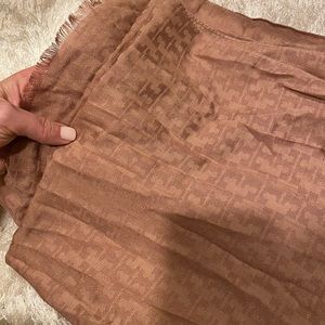 Rose colored Tory Burch Scarf/Shall